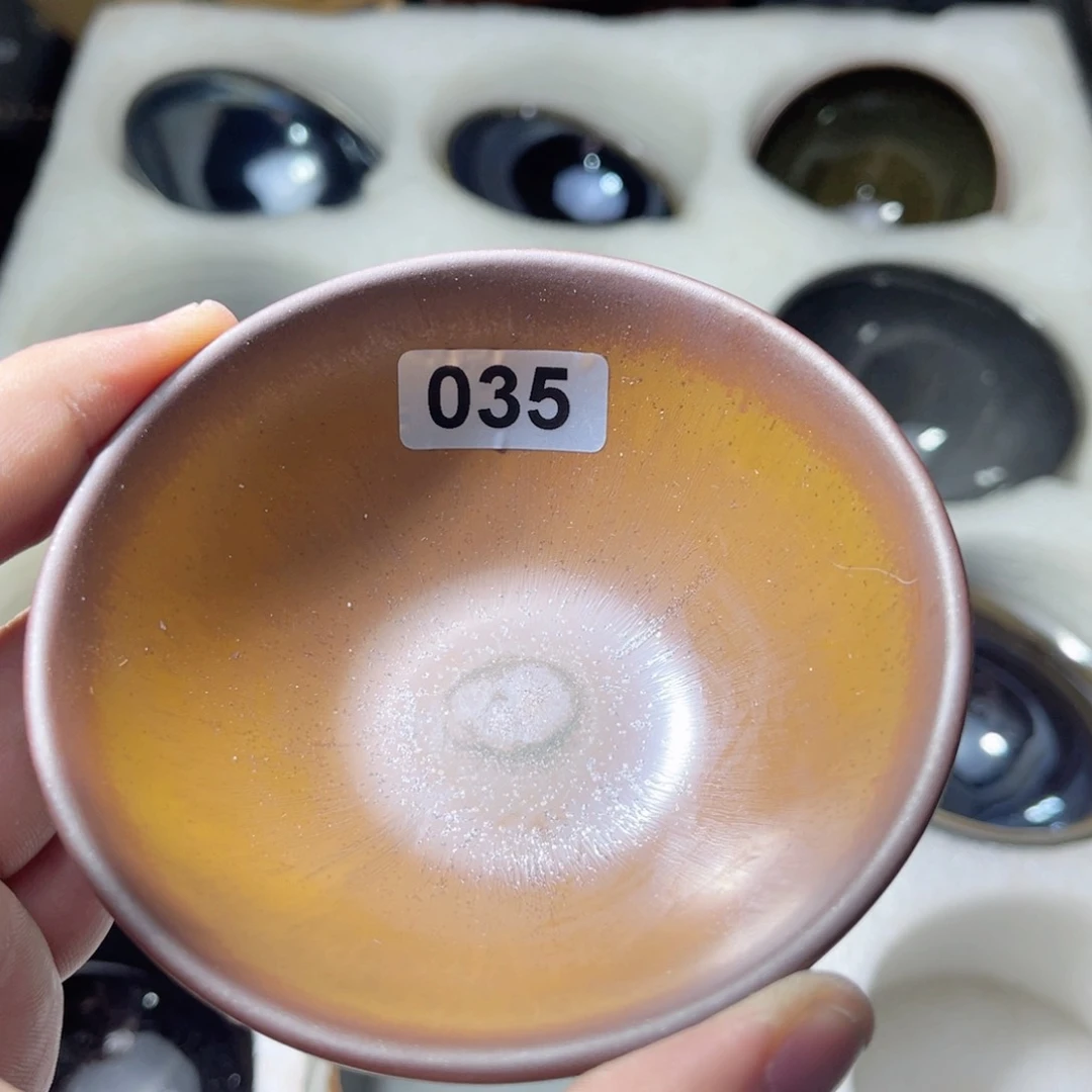 茶盏原矿原釉柴烧建盏