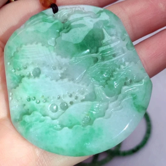 翡翠吊坠(不含链)未镶嵌