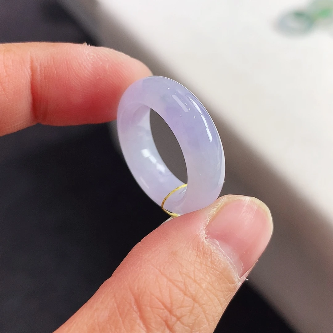 翡翠未镶嵌戒指14号