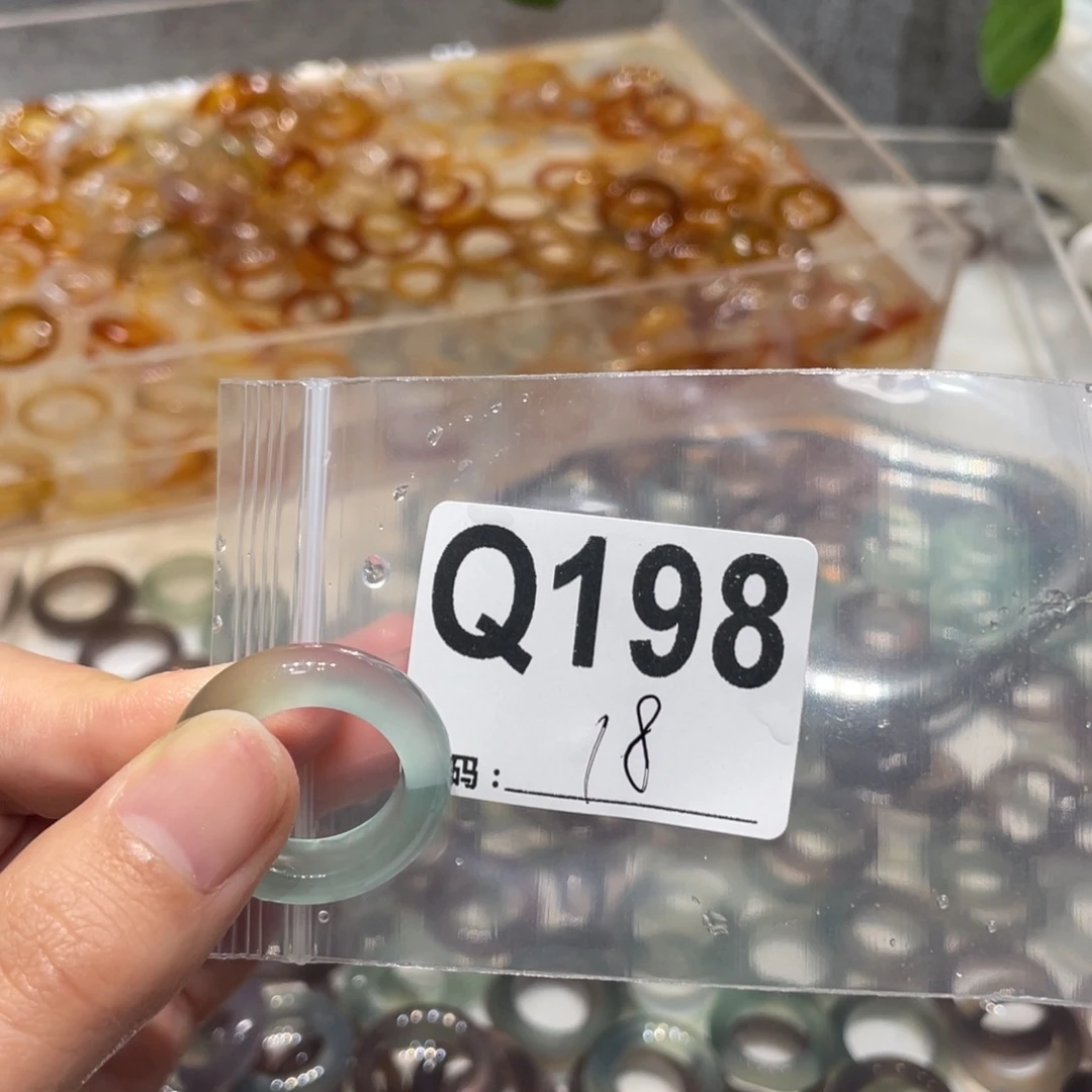 玛瑙/玉髓未镶嵌戒指198