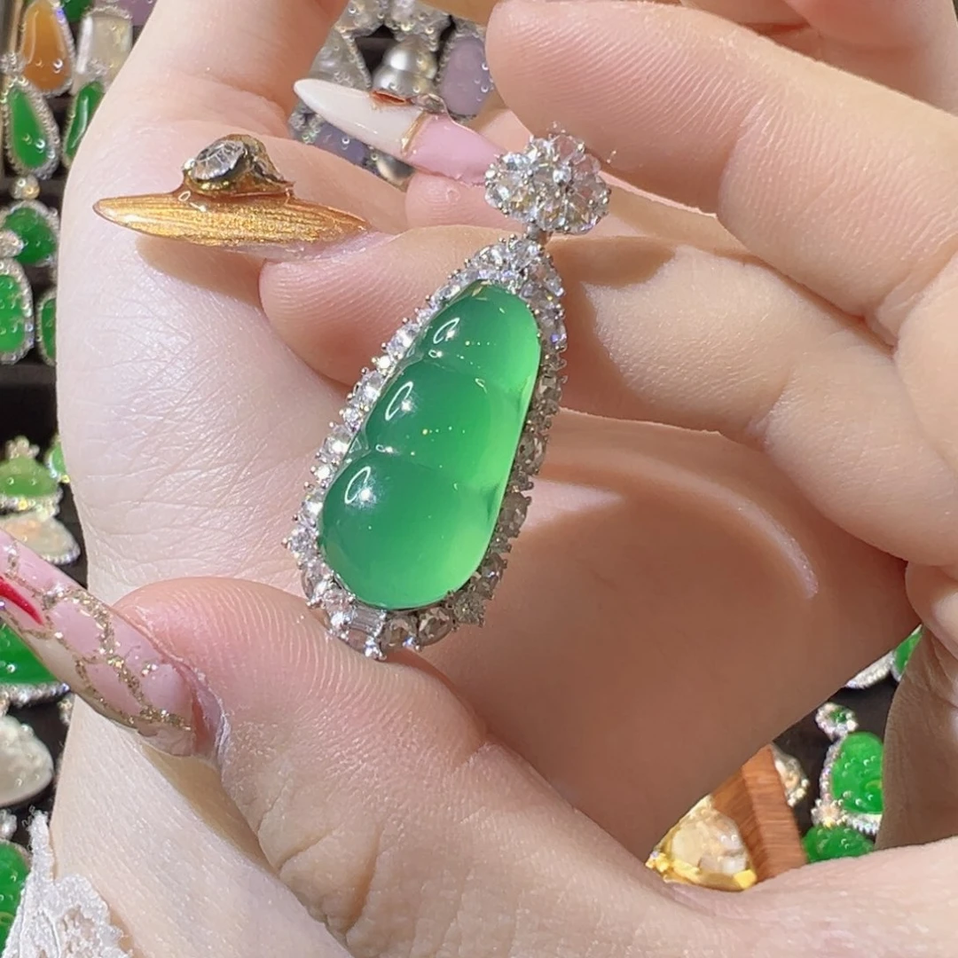 玛瑙/玉髓颈饰银S925镶嵌