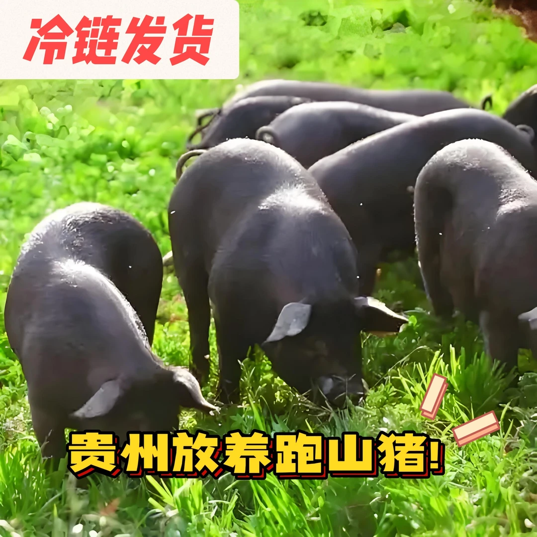 【爱莲】贵州跑山猪土猪肉五花、瘦肉现称现卖