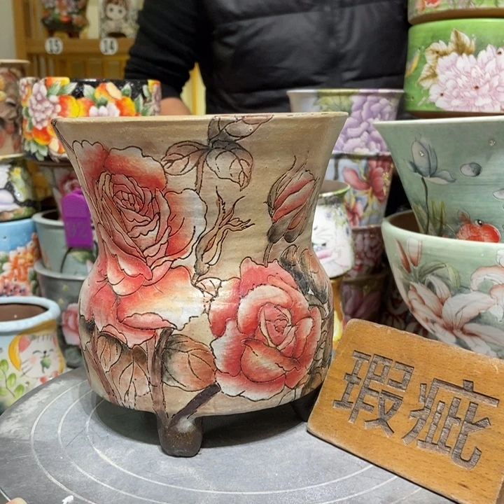 景德镇艺术手绘作品