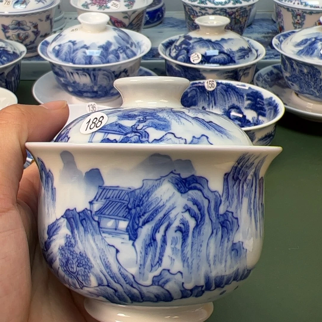 木木景德镇纯手绘茶具188