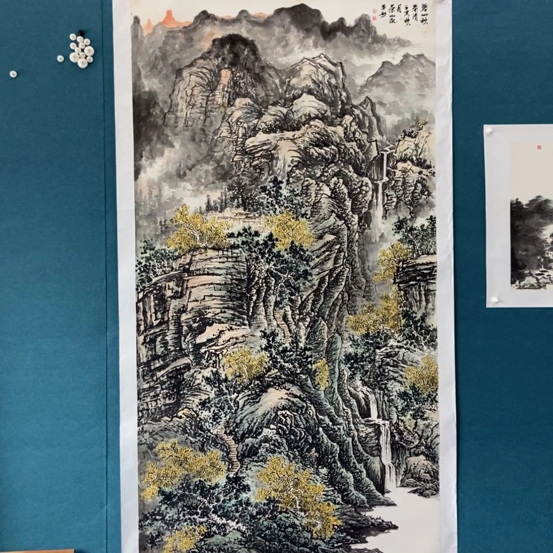 用***1国画墨鱼精品墨鱼精品
