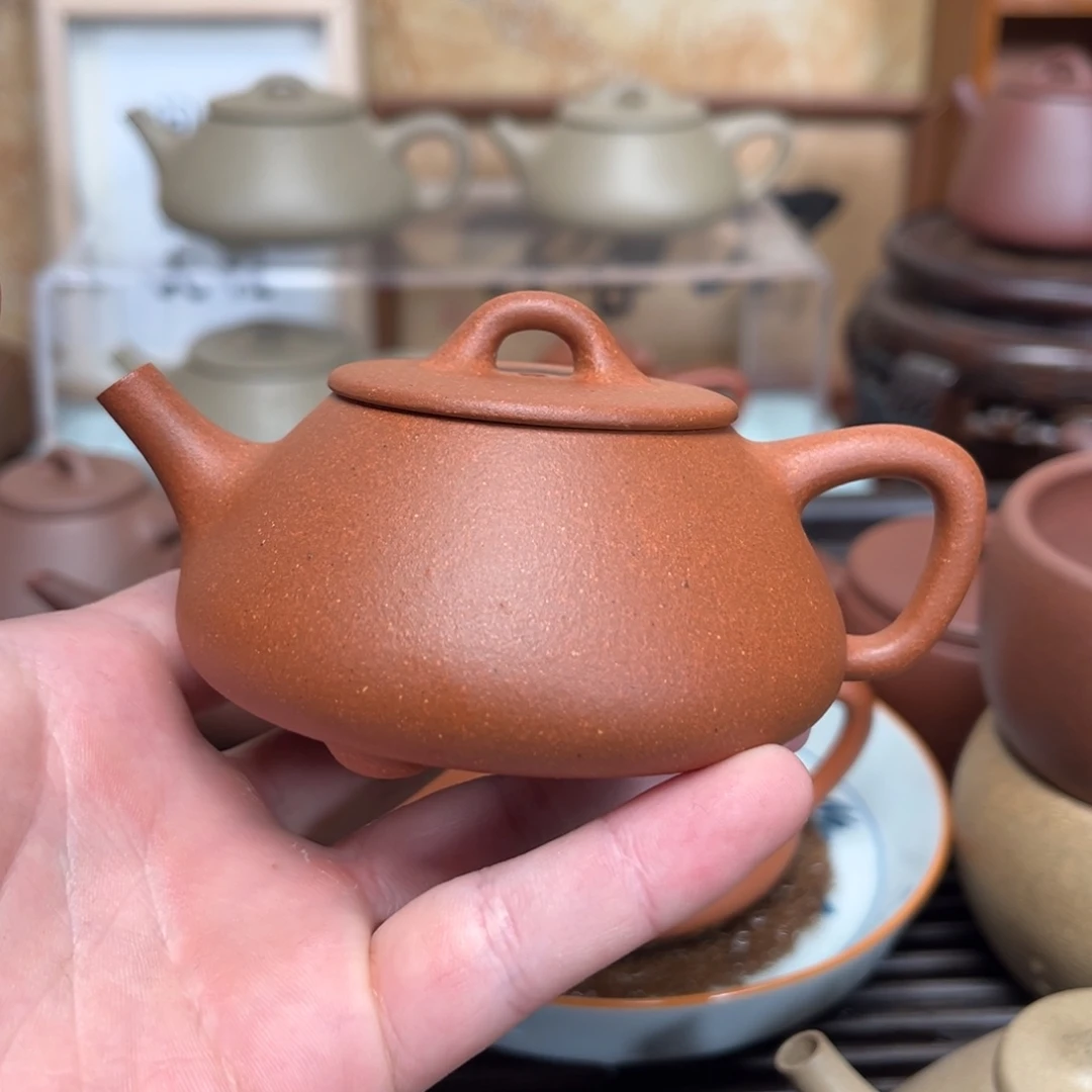 茶壶紫砂宝山红泥