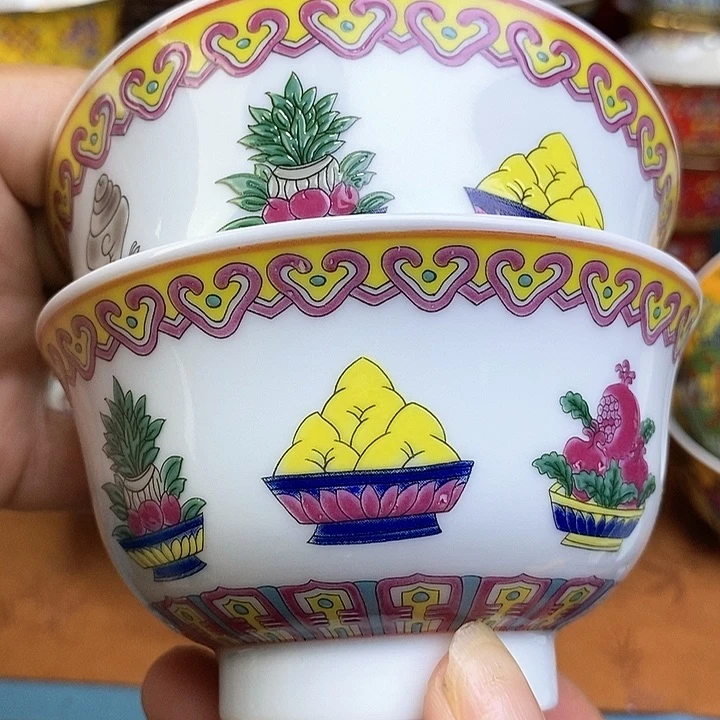 景德镇陶瓷藏式茶碗