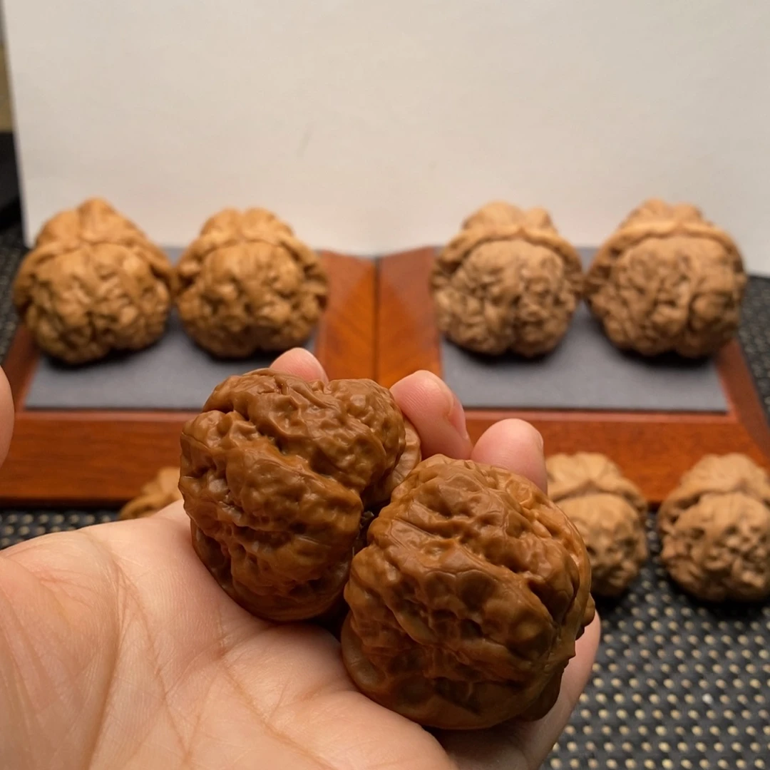 把件文玩核桃边37左右
