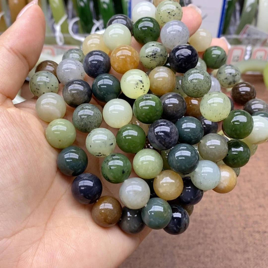 手串未镶嵌和田玉卡12