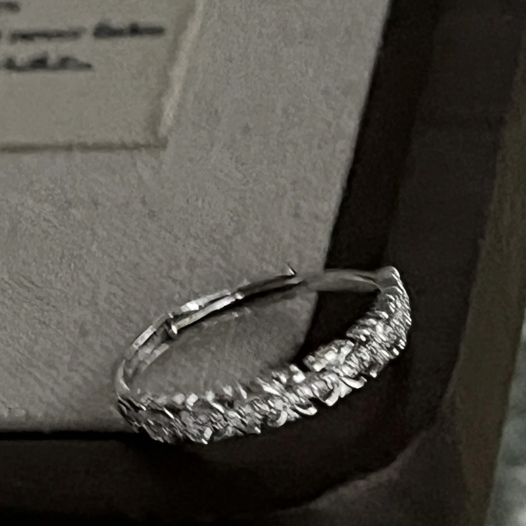 非金属亚克力戒指 S374闪亮亮开口戒指