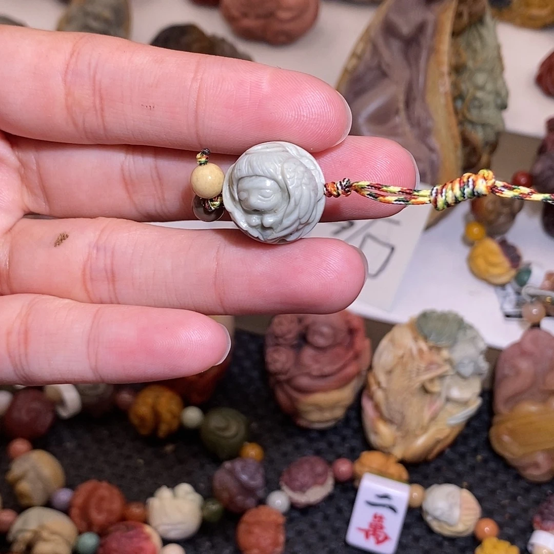 石英质玉（阿拉善玉）未镶嵌手链