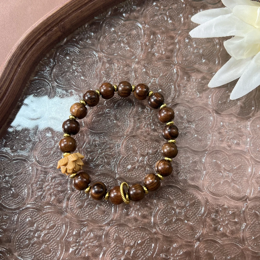 ys-190黄花梨创意单圈 无礼盒