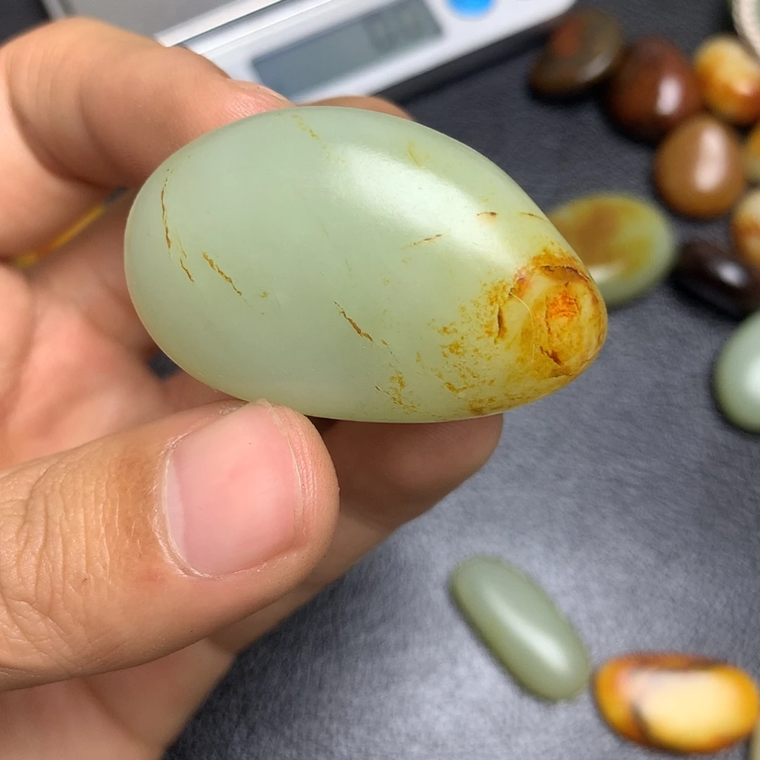 和田玉未镶嵌摆件