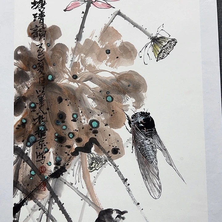 国画书画作品多次