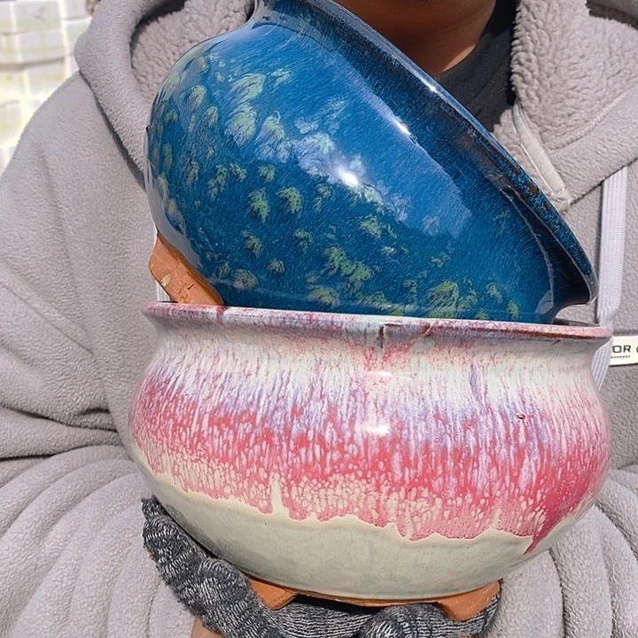 红陶正品高13口20