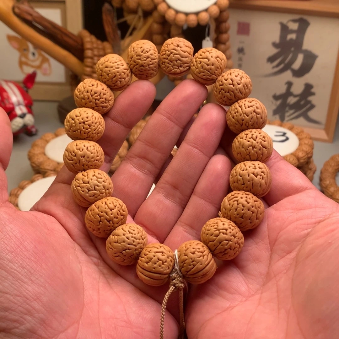 手串桃核2.2磨盘桃核手持