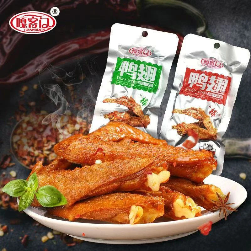 嘎客门龙岩泡鸭翅28g香辣原味