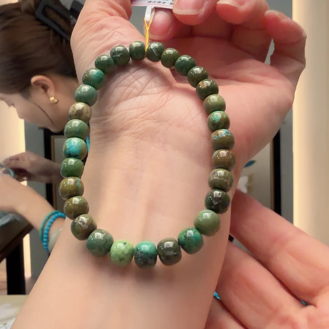 绿松石未镶嵌颈饰