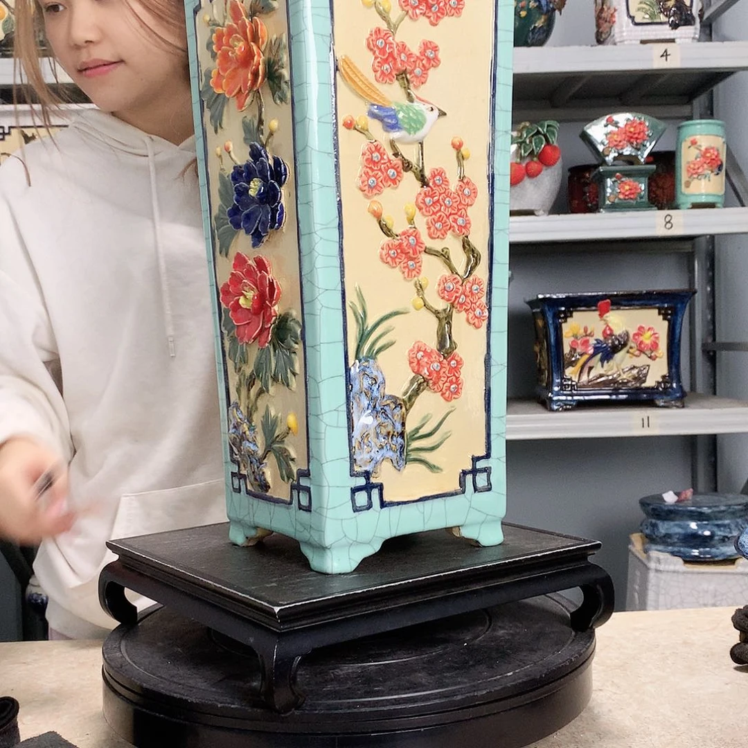 道**缘实物拍摄湾盆石湾盆