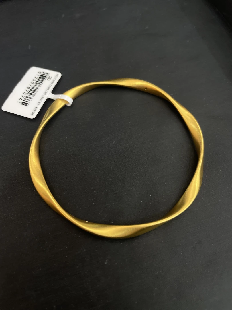 【金展珠宝】足金 古法莫比乌斯手镯