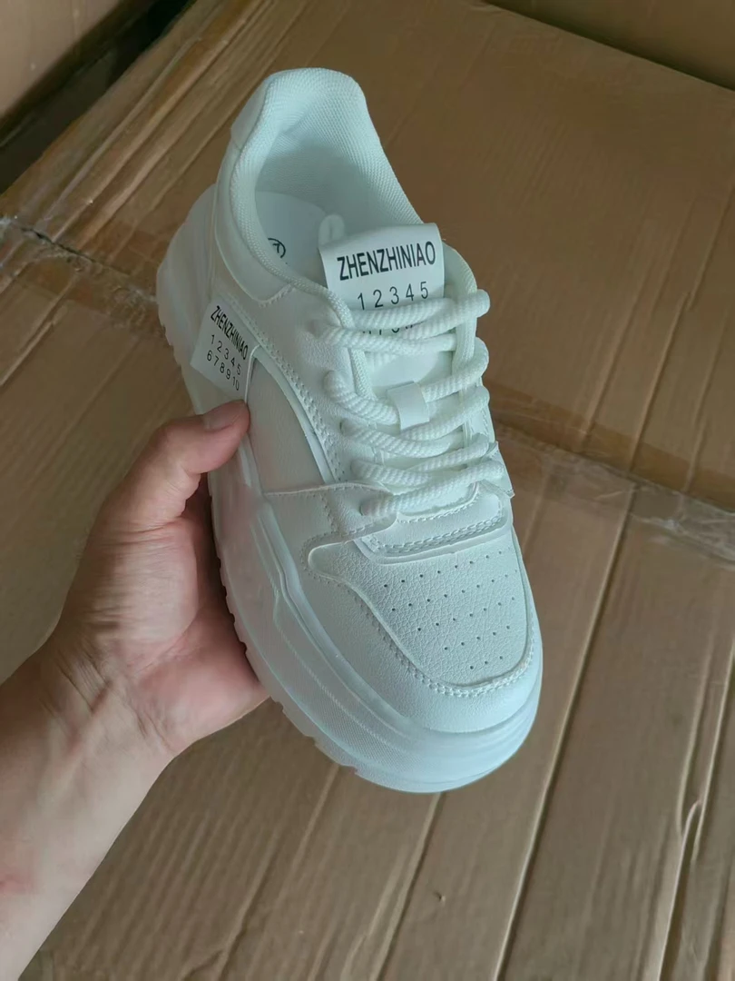 【锦衣服饰】AC 26558 黑白熊猫时尚松糕休闲板鞋