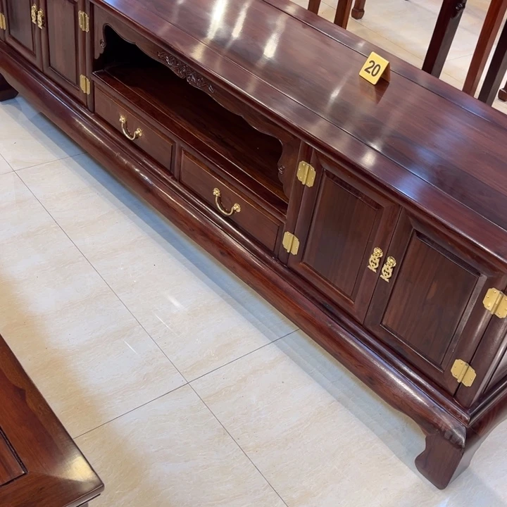 花梨木类柜类家具提***书20号非洲酸枝205长电视柜