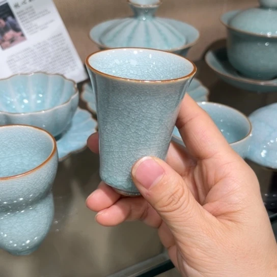 瓷片大宋名窑汝瓷茶具