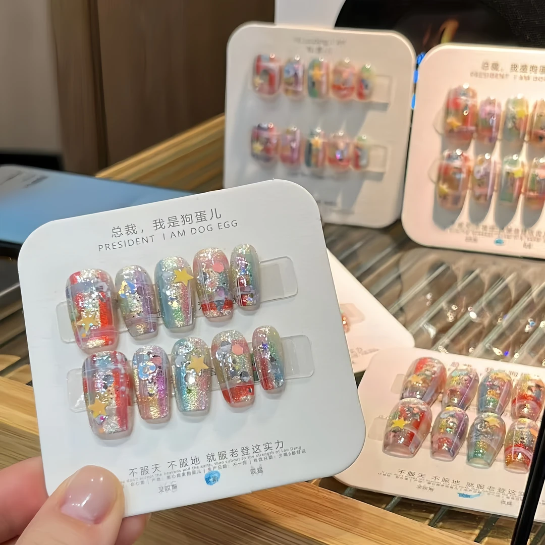 现【疯狂星期四·狗蛋儿】纯手工穿戴甲