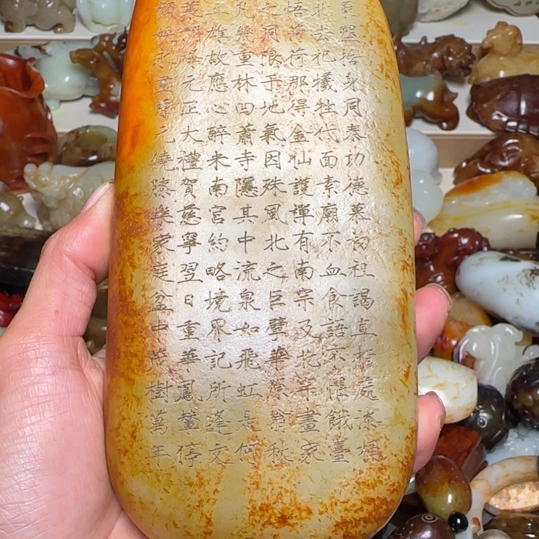 专***！和田玉未镶嵌颈饰