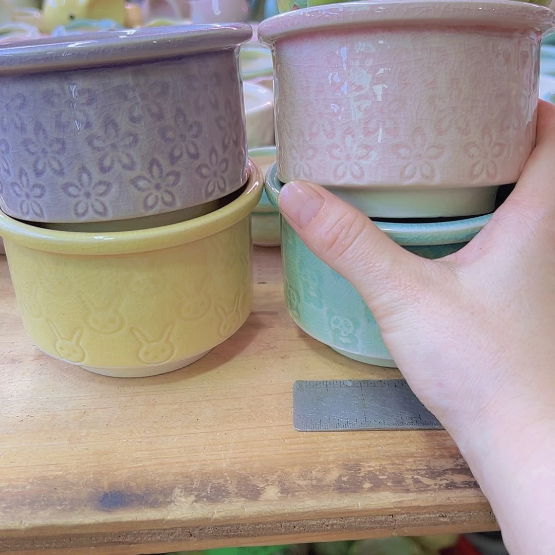 陶瓷花盆当场满12包邮