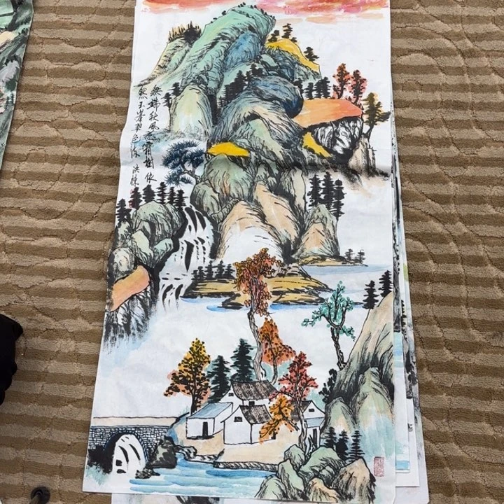 国画花鸟等多种鸟类和鸟类100.50