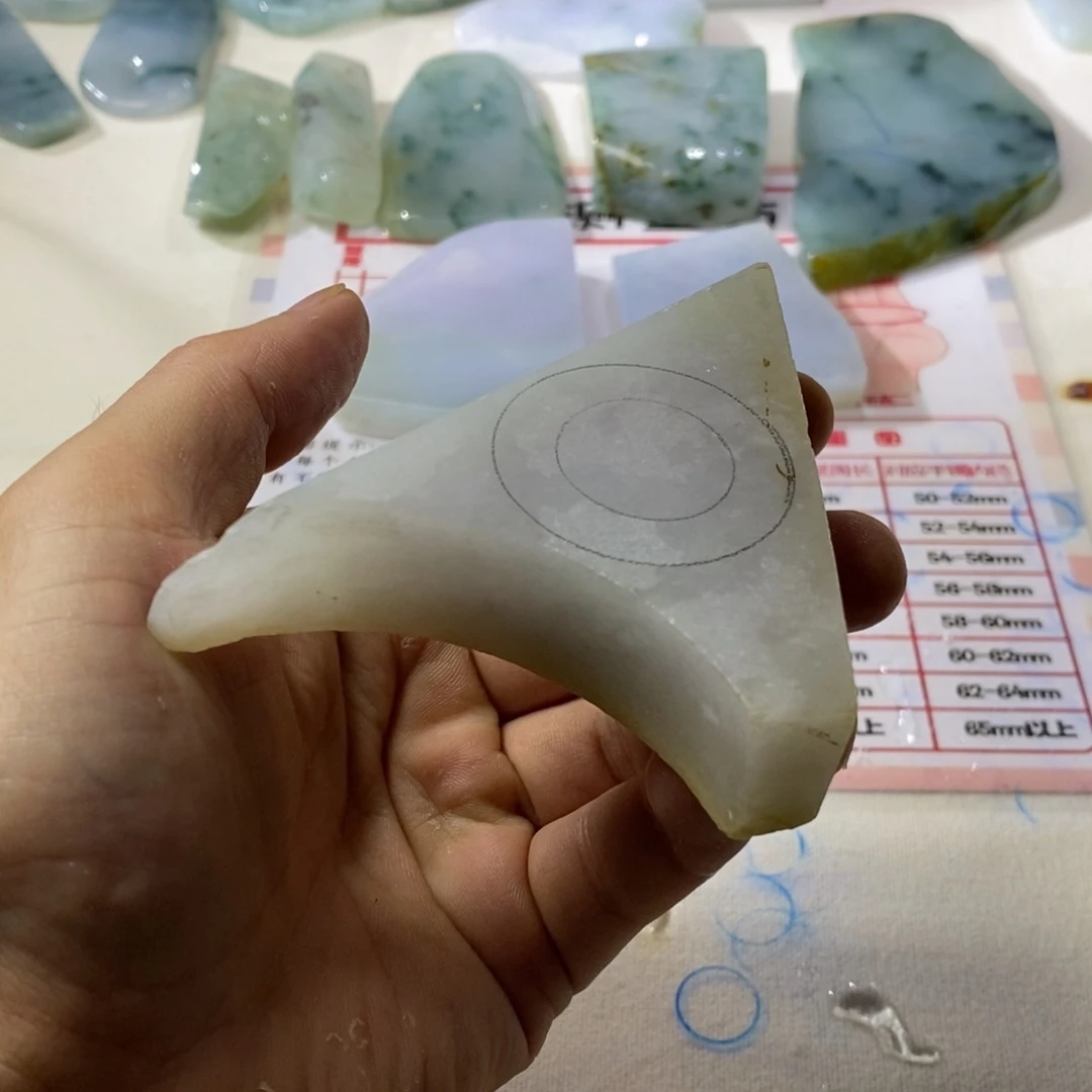 未镶嵌定制翡翠定制翡翠片料