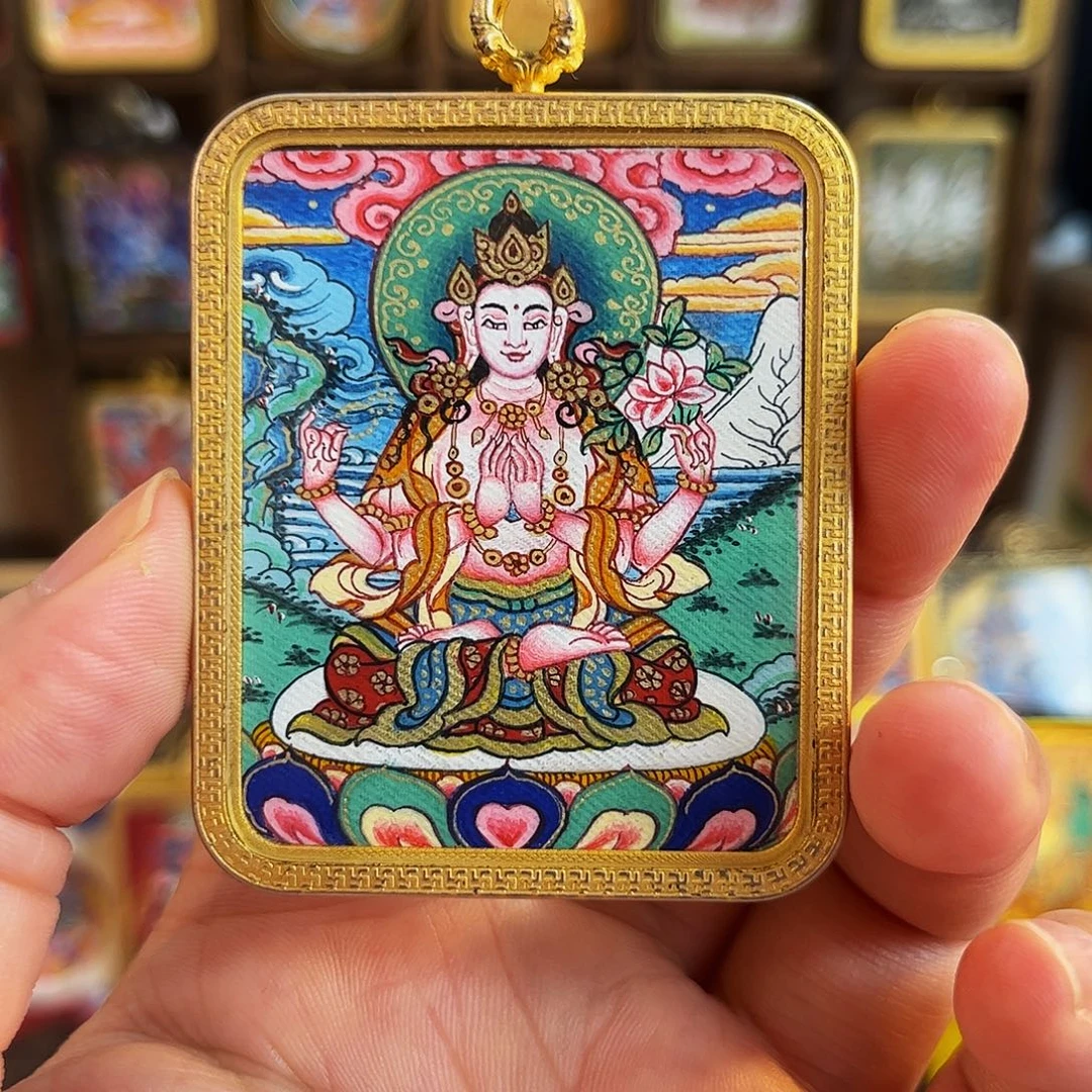 顺****青海 手工绘制四臂