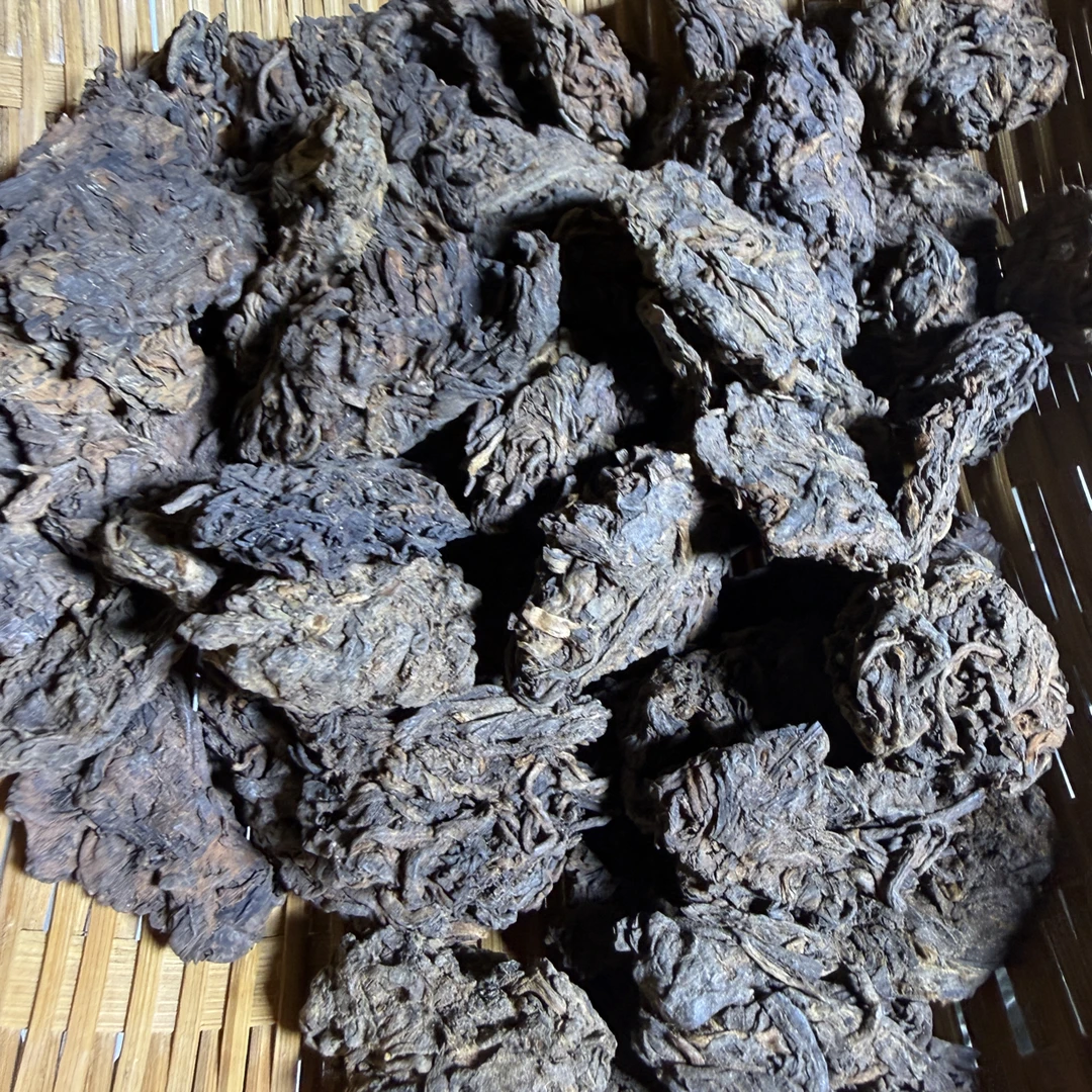 2018年东弄混采普洱熟茶老茶头 250g 9月22日（5号）