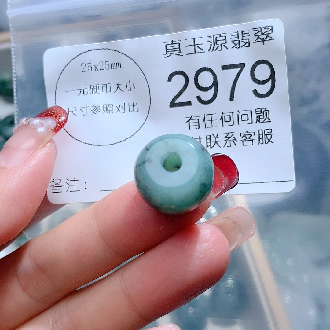 翡翠颈饰未镶嵌2979。
