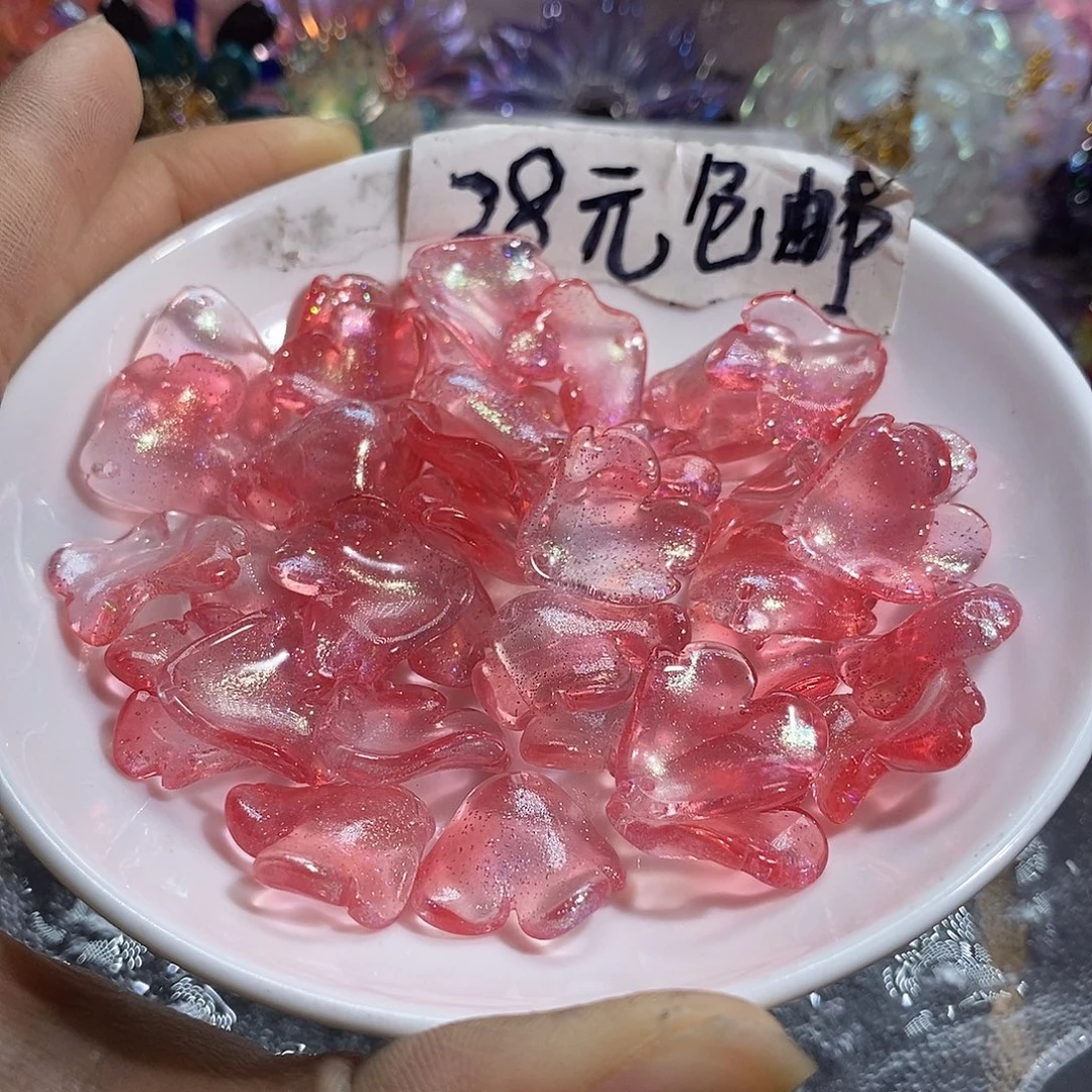 琉璃非金属32彩金大野牡丹