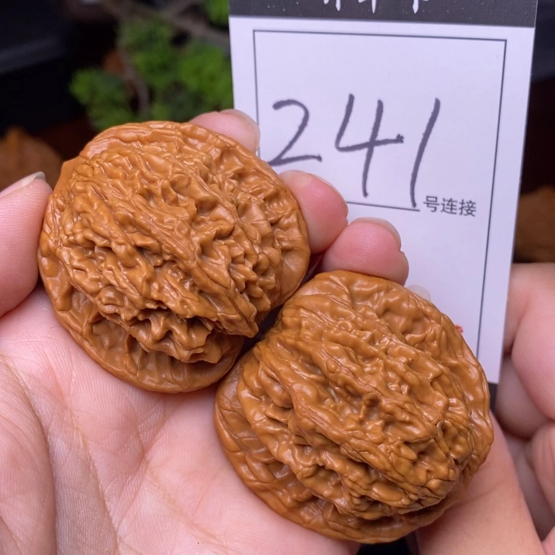 文玩核桃把件241虎头4.2