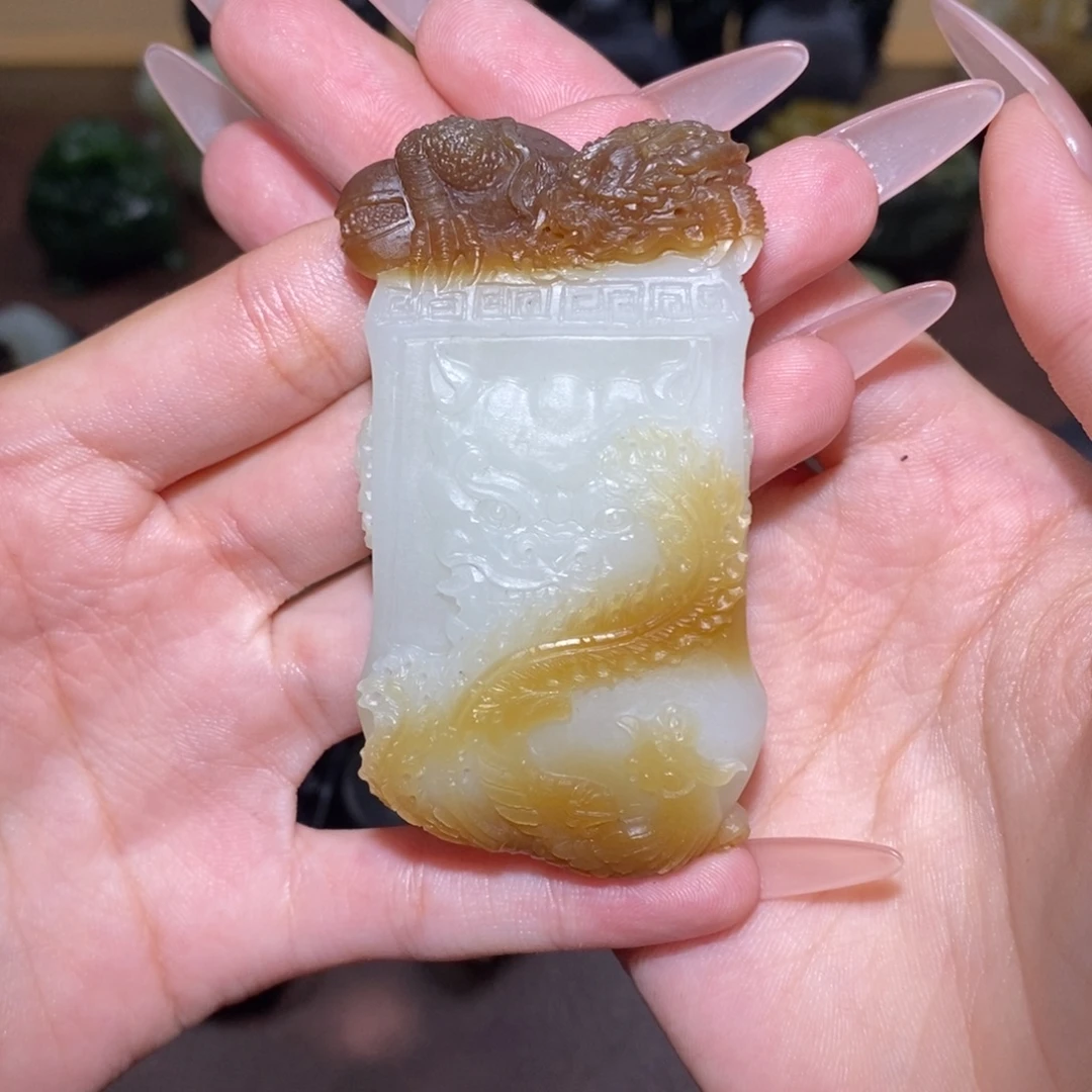 ****ゞ和田玉未镶嵌颈饰定制