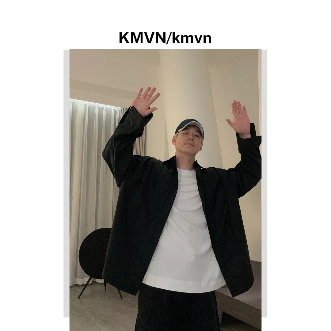 【黑衬】2025夏季新款舒适透气百搭经典宽松版休闲男装衬衫