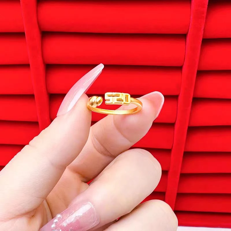 铜合金戒指 211开口520戒指