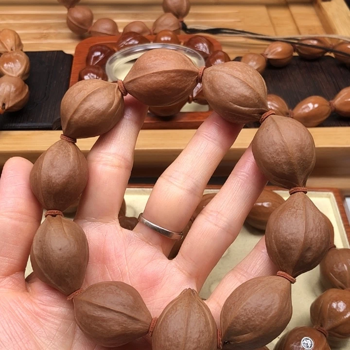 手串橄榄核梅林铁核22 X30