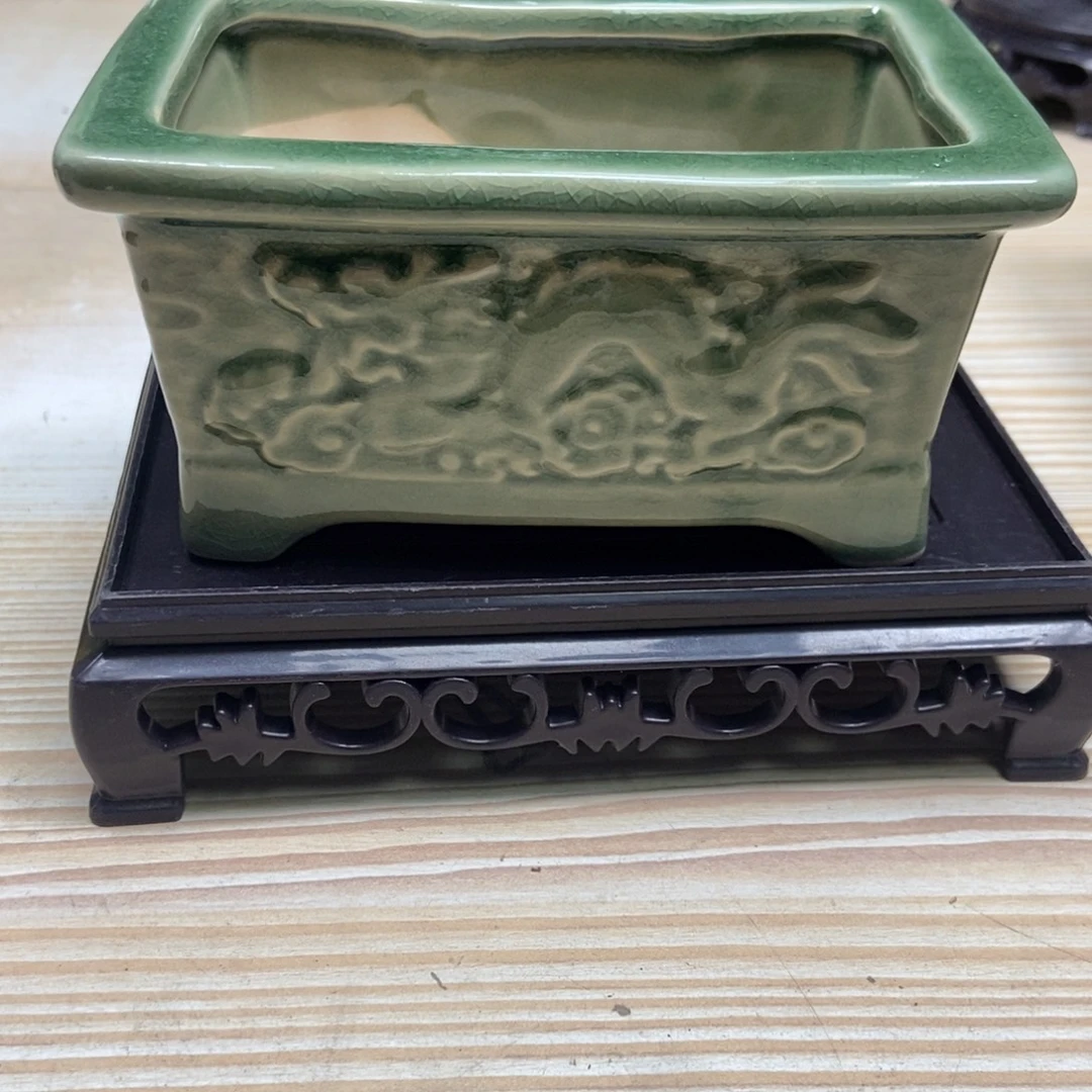 瓷片陶瓷花盆陶瓷艺术