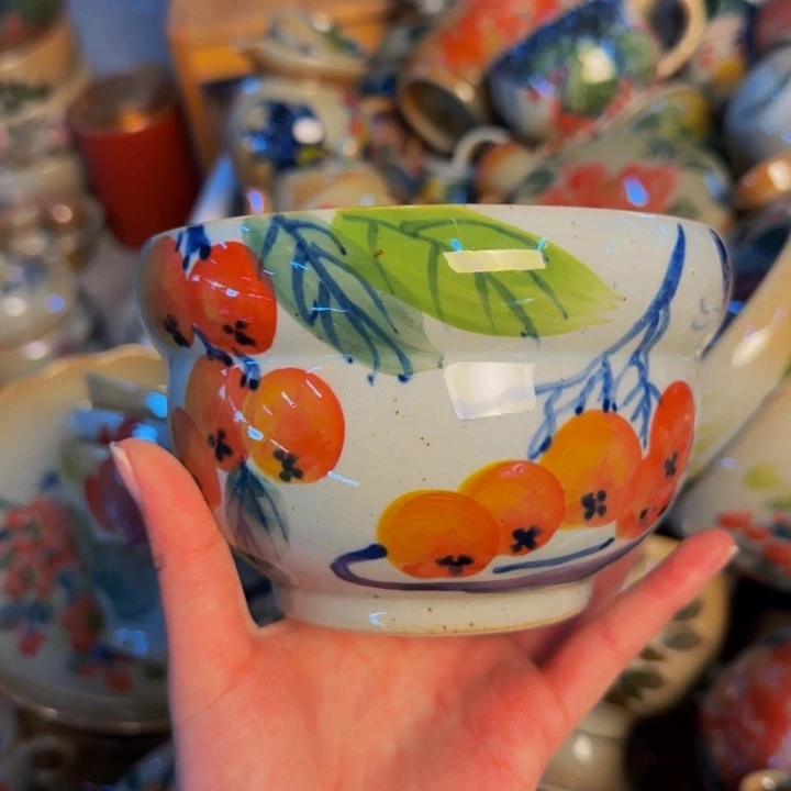 瓷片景德镇陶瓷手工手绘