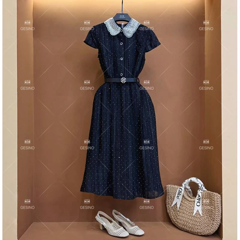 【小露】春夏丨设计师款轻奢气质显瘦女装连衣裙 CX-2024250