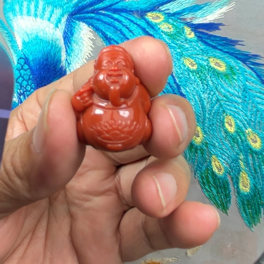 南红玛瑙未镶嵌吊坠