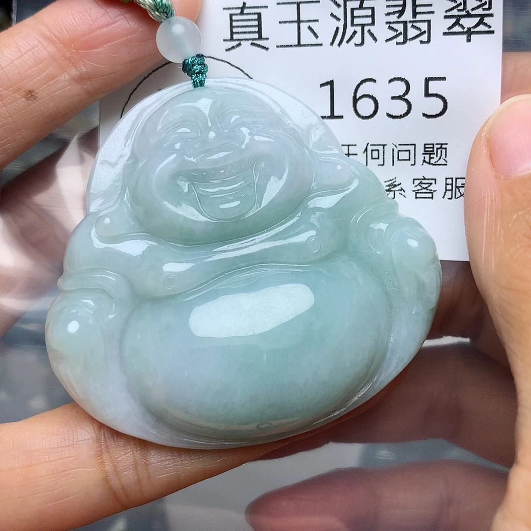 翡翠未镶嵌颈饰1635