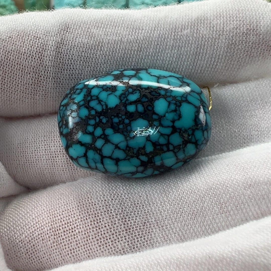 未镶嵌绿松石随形19.3mm