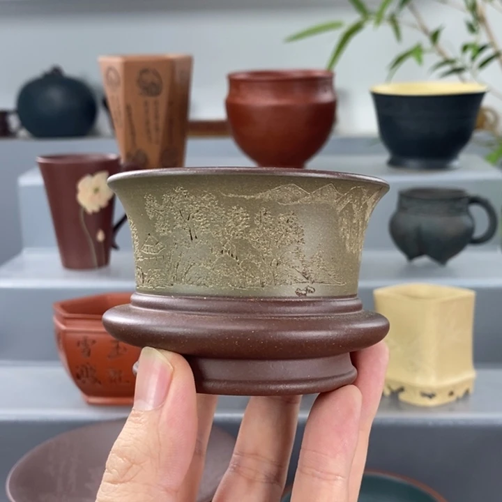 宜兴紫砂手工紫砂主人杯