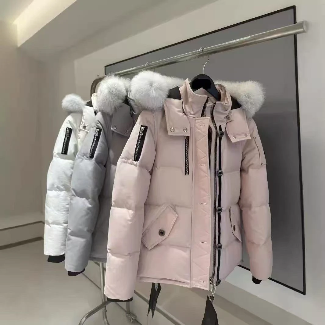 全面升级~剪~刀 户外男女同款滑雪鹅绒服 毛领可脱卸 03 BLB