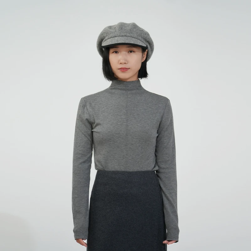 《如光》半高领羊毛针织小衫FS5661/254 FS5662/254 FS5663/254